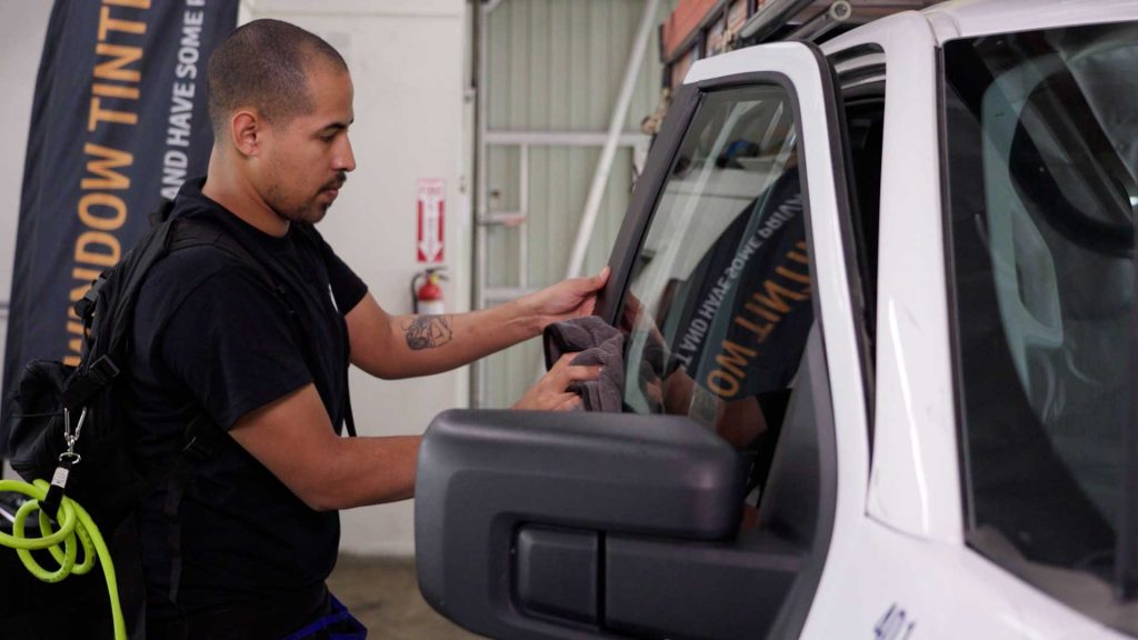 Dark Horse Window Tinting Tinter Checking Tint