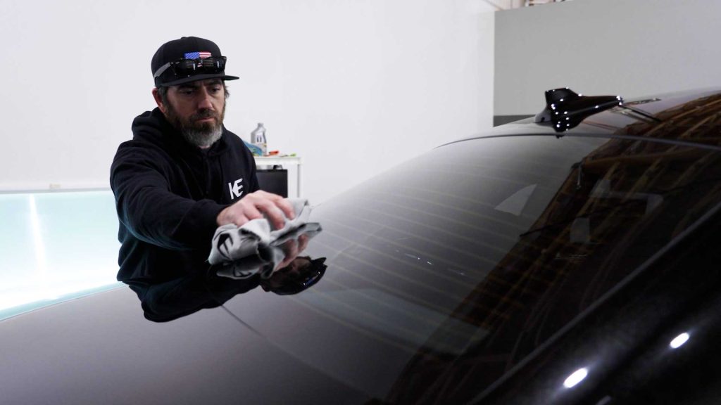 Dark Horse Window Tinting Tinter Checking Tint