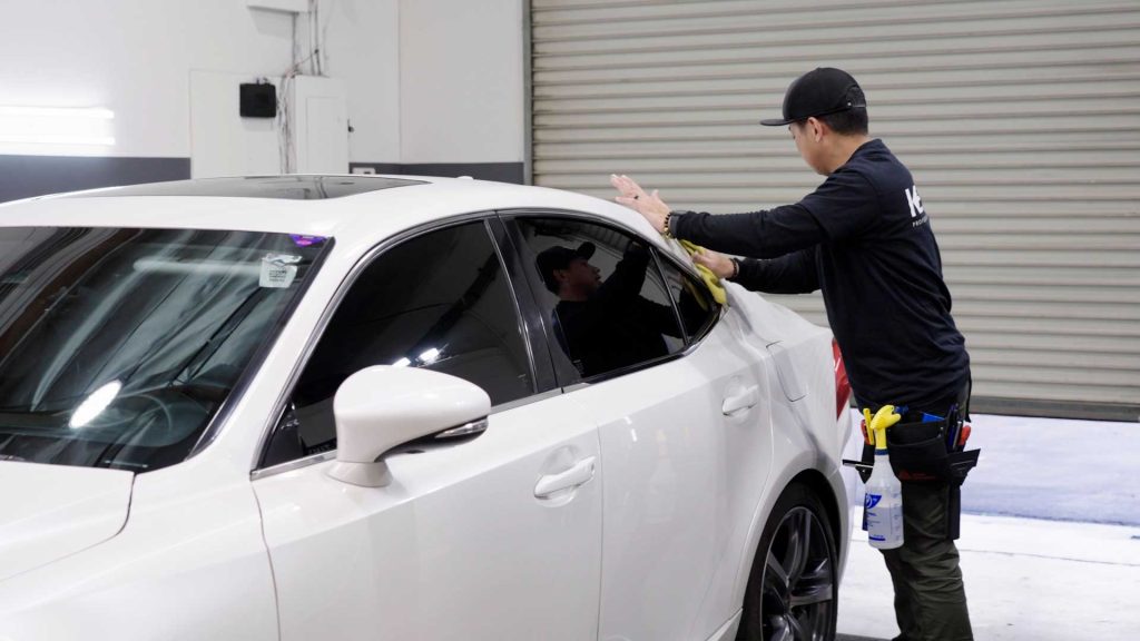 Dark Horse Window Tinting Tinter Checking Tint